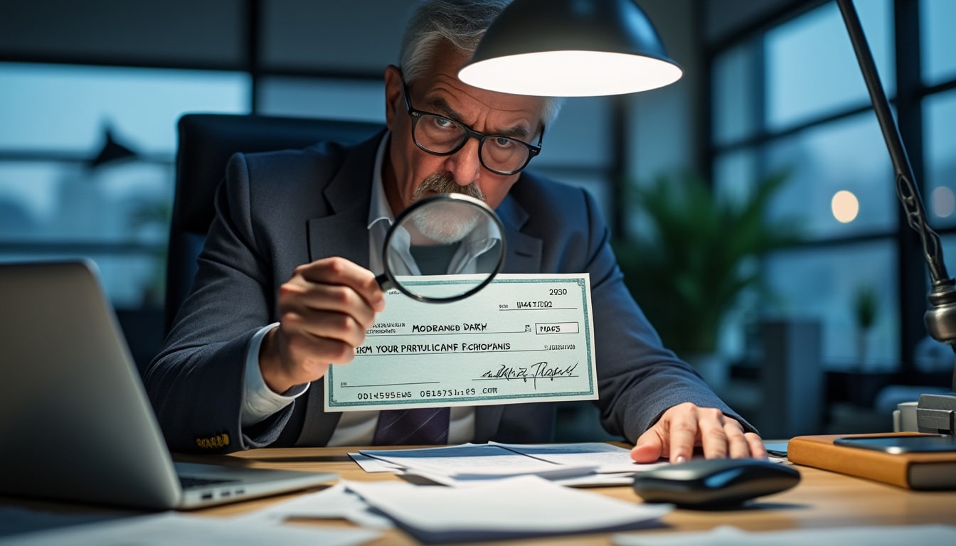 découvrez comment identifier une arnaque au chèque de banque et éviter les pièges avant de réaliser un paiement sécurisé.